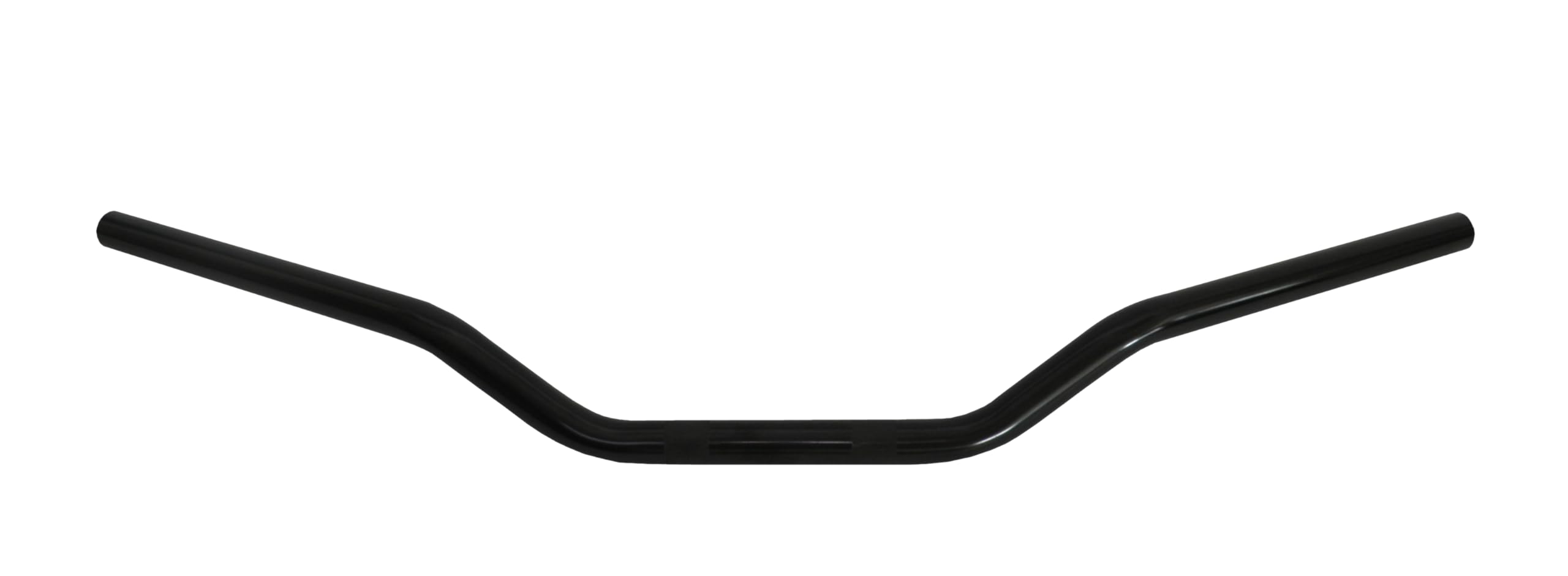 Manubrio Accossato Nero per SUZUKI GSX BANDIT dal 1997 al 2003 (CC 750), Piega Media (131 mm), in acciaio, diametro costante 22 mm