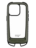 【ROOT CO.】[iPhone15Pro専用]GRAVITY Shock Resist Case +Hold.(カーキ)