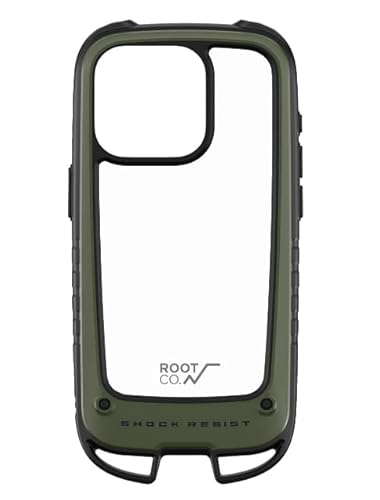�yROOT CO.�z[iPhone15Pro��p]GRAVITY Shock Resist Case +Hold.(�J�[�L)