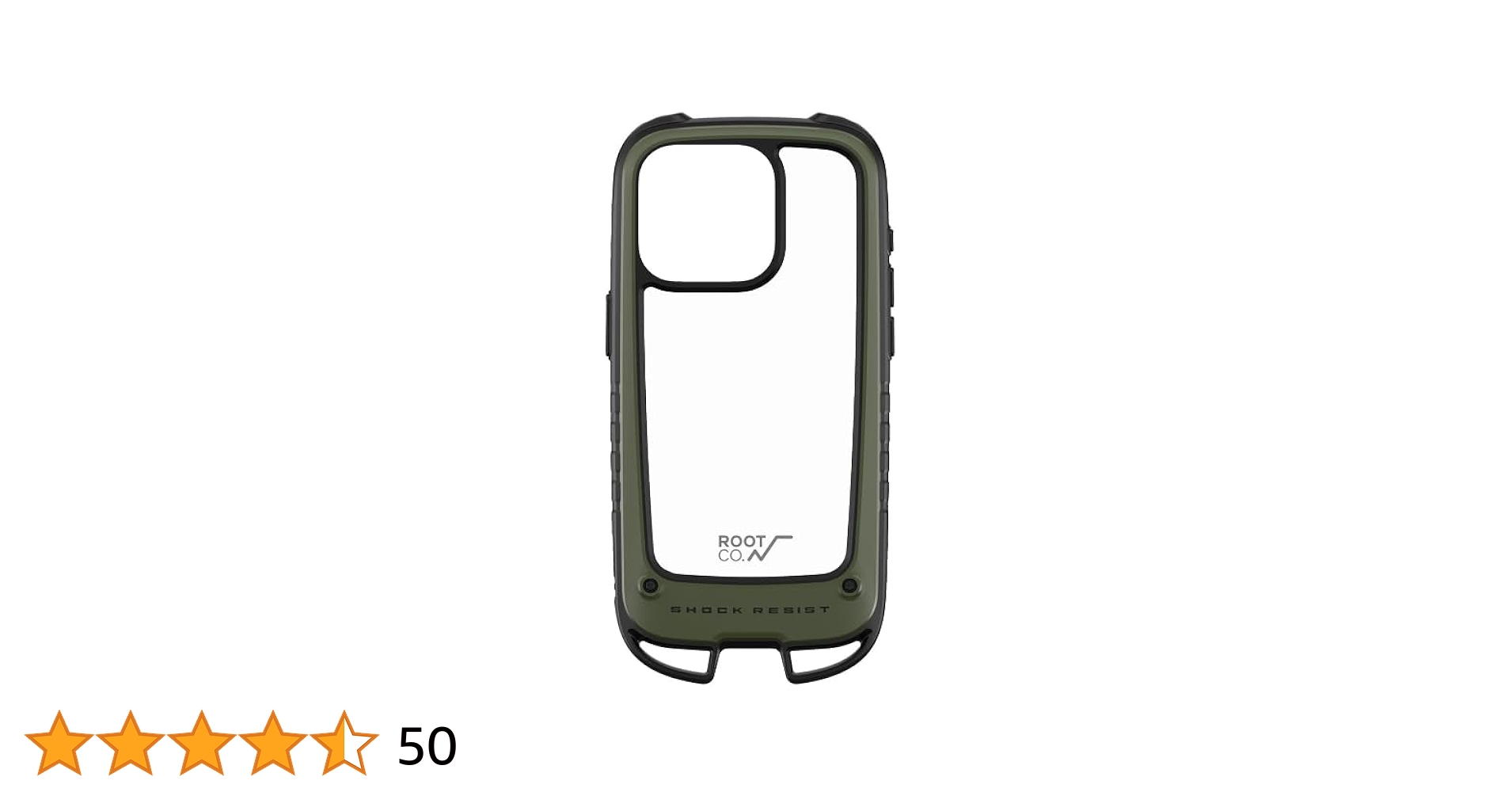 ROOT CO. GRAVITY iPhone 15 Proケース+ループセット ROOT CO. iPhone15 ケース Pro GRAVITY Shock Resist Case