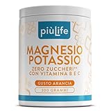 Magnesio e Potassio Senza Zucchero 300g Arancia PiùLife...
