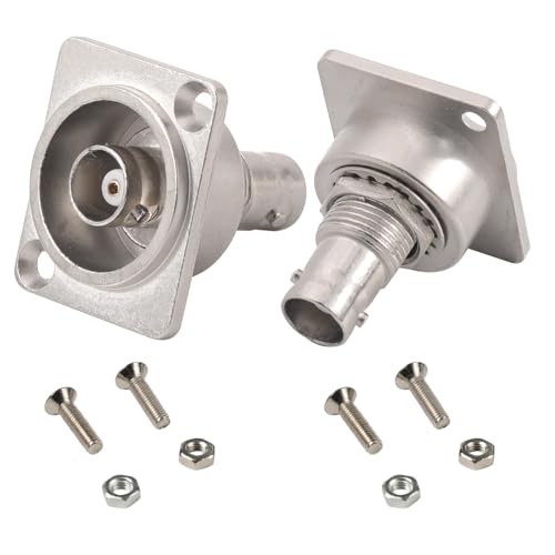 Adaptateur coaxial BNC femelle pour réparer un signal vidéo de caméra instable