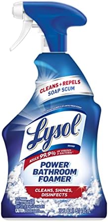 Lysol Power, Bathroom Cleaner Spray, 28oz