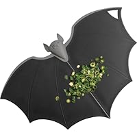’OTOTO Batty Faltbares Schneidebrett – gruseliges Halloween-Küchenzubehör, lustige Küchenhelfer, Gothic-Küchenzubehör, Gothic-Küchenzubehör, Gothic-Geschenke, Kunststoff-Schneidebretter
