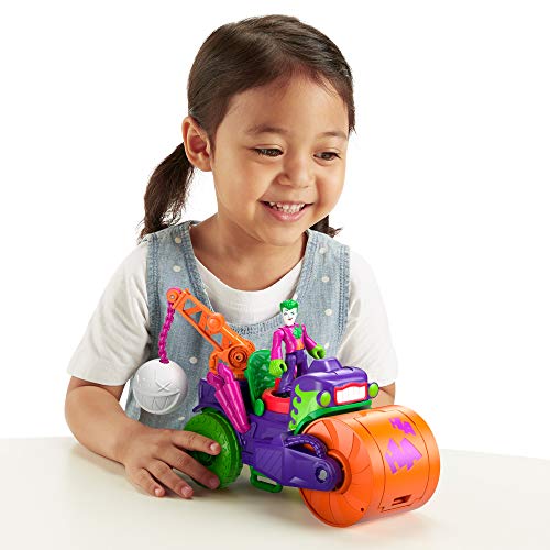 Fisher-Price Imaginext Dc Super Friends The Joker Steamroller, Figure And Vehicle Set For Preschool Kids Ages 3 Years & Up #TOP2