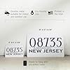 Lantern Press 6x9 Inch Metal Sign, Lavallette, New Jersey, 08735 Zip Code (Blue) #4