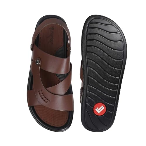 Image of Metro Men Synthetic Sandals, (60-7)