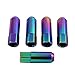 JDMSPEED Neo Chrome 60MM Aluminum Extended Tuner Lug Nuts Replacement for Wheel Rims M12X1.5 20PCS