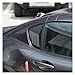 Compatible for Mazda MX-5 ND 2016 2017 2018 2019 2020 2021 2022 2023 ABS Matt Black Car Rear Window Triangle Deflector Cover Trim Sticker Car Accessories (Hardtop Version) (Color : Carbon Fiber)