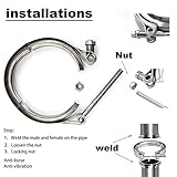 Zoom IMG-2 fascetta di scarico in acciaio Zoom IMG-2 fascetta di scarico in acciaio