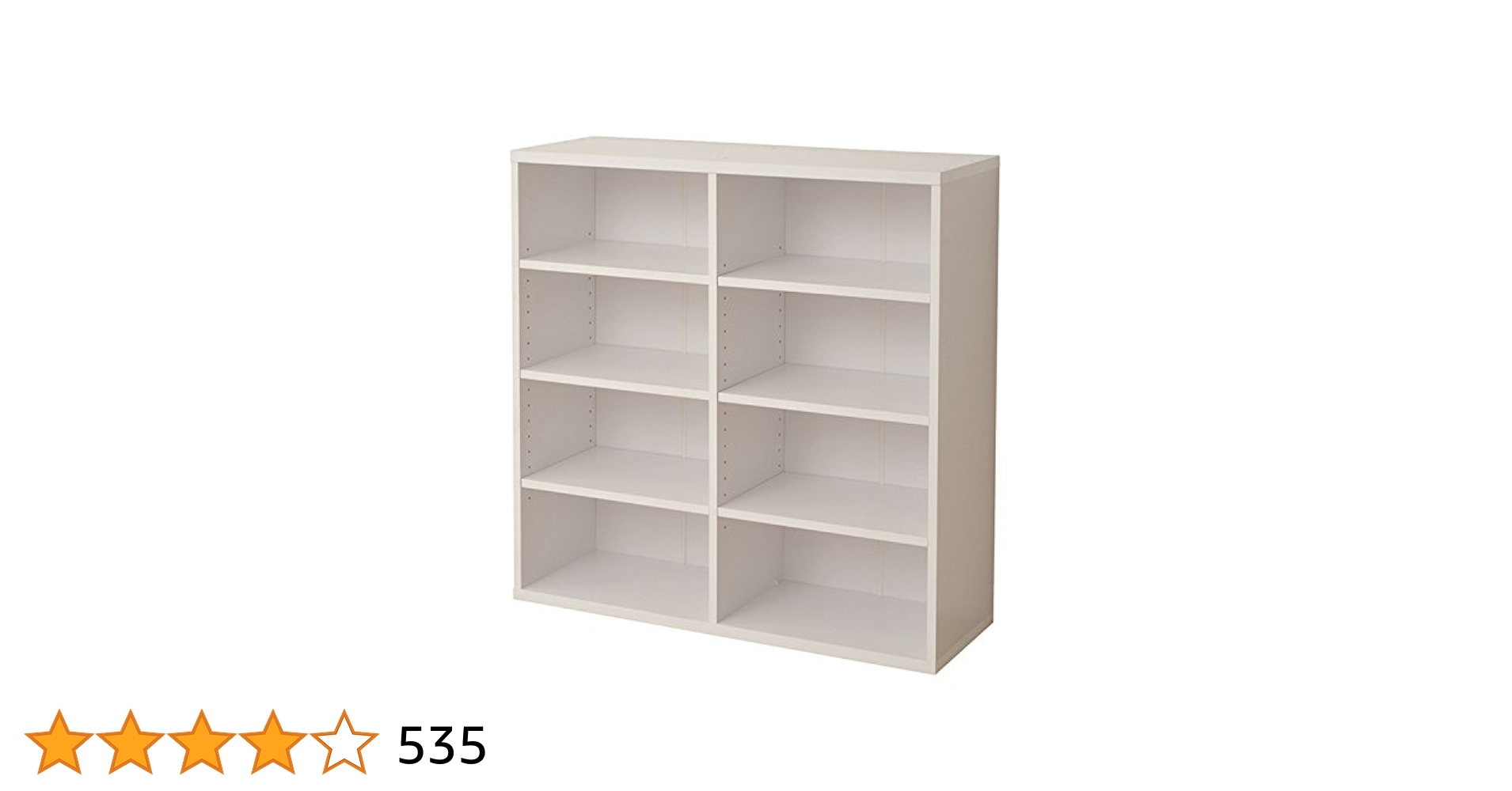 Amazon｜山善(YAMAZEN) 積み重ね本棚(幅90 高さ92) スタッキング