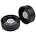 AYLIFU Bottle Cap Dispensing Cap Bottle Transfer Cap Black Diameter 28mm/1.1inch for Daily Chemical and Food Bottles and Industrial use 16 pcs