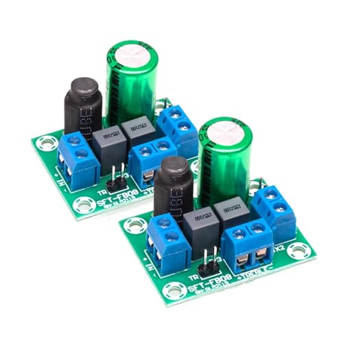 2PCS 2 Way 80W Filter Circuit Treble Bass Frequency Divider Home Theater HiFi Stereo Audio DIY Speaker Crossover Filters