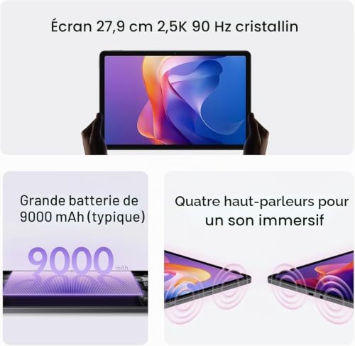 Tablet Xiaomi Redmi Pad 2 11 8GB WiFi HyperOS Menta + Ring Holder - vue 8