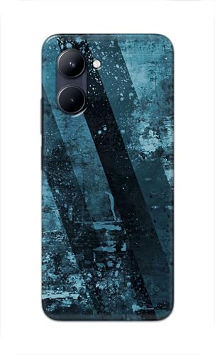 Image of Printed Hard Back Cover for Realme C33 Back Cover (Rugged Background -J1) -190724(EA)