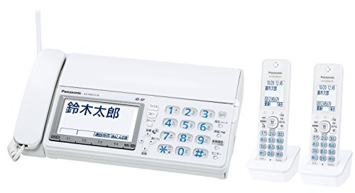 パナソニック デジタルコードレスファクス(子機2台) KX-PD615DW-W