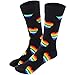 Rbenxia 3 Pairs Rainbow Gay Pride Cotton Novelty Socks LGBT Colorful Striped Socks Fun Dress Socks for Men and Women