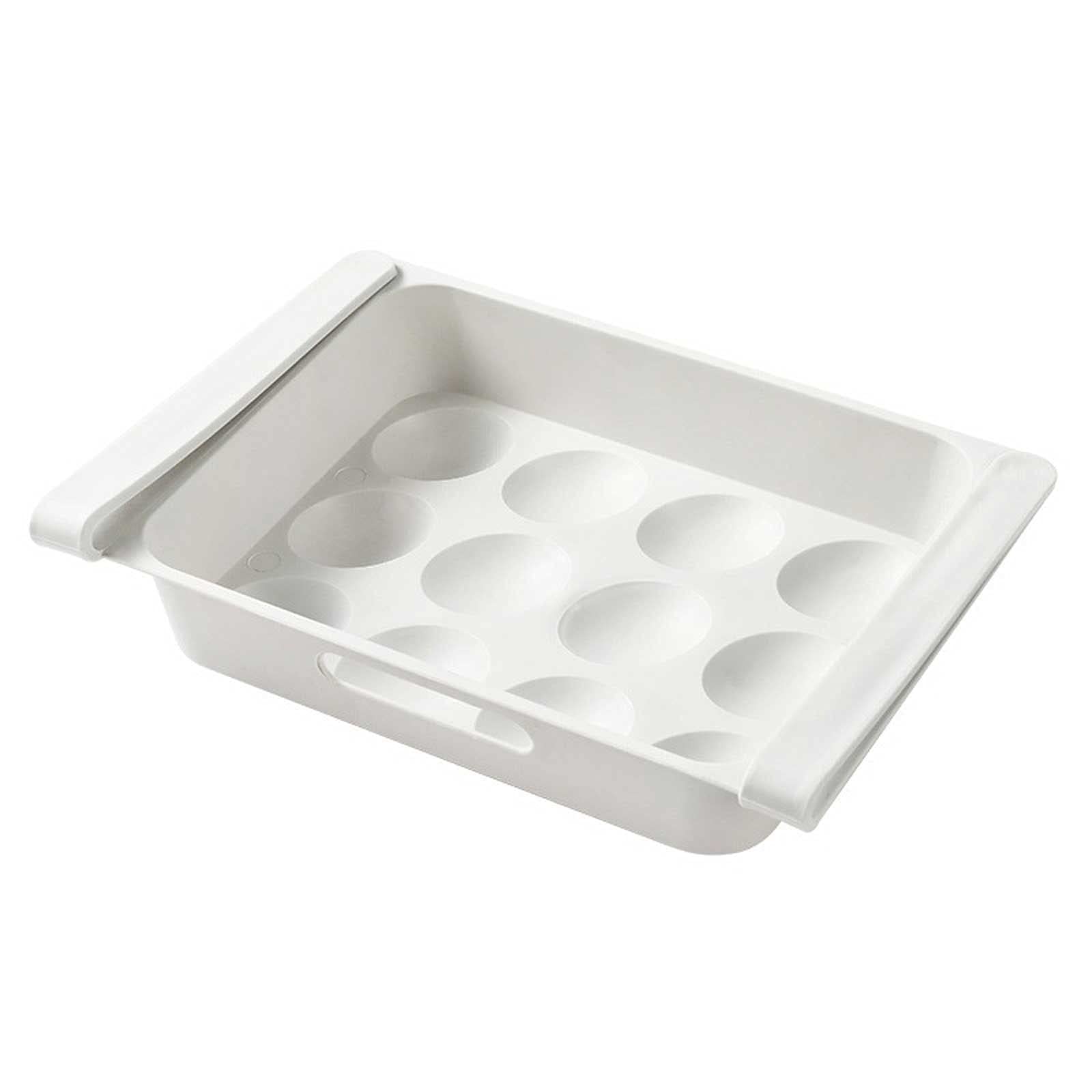 Estantes de Pared flotantes, Caja de Almacenamiento para Nevera, Estante para Huevos, cajón, Cesta, Organizador de Frutas y Verduras para Cocina, Ahorra Espacio