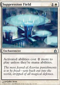 Magic The Gathering - Suppression Field - Ravnica