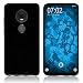 Produktbild PhoneNatic Case kompatibel mit Motorola Moto G7 Plus - schwarz Silikon Hlle + 2 Schutzfolien