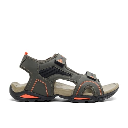 Image of ASIAN Vistara-47 Men's Sandals with Adjustable Straps, Cushioned Footbed & Anti-Skid Sole | Stylish Outdoor Sandals | Lightweight, Ideal for Travel & Beach