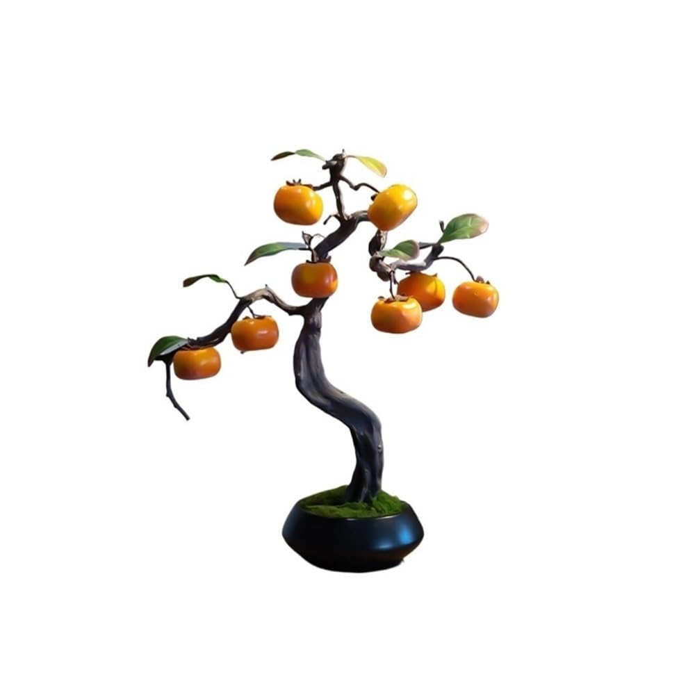 CHENGAIJIAN Artificial Bonsai Tree, Fake Bonsai Tree Small Bonsai Plant with Pot Decorated Desk Plant Indoor Bonsai