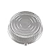 Round Clear Dome Lid,PET,16 in,PK25