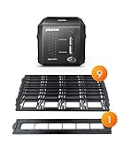 PlustekOpticFilm 8200i SE Film & Slide Scanner Converter + 35mm Mounted Slide Holders kit x 4