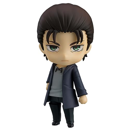 Xinchangda Eren Jaeger Figurines, Hange Zoe Anime Figurine Movable Interchangeable Head PVC Anime Action Figurine, 15 cm, Ellen Yeager