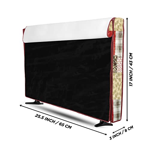 Image of Transparent LCD /LED T.V Protector Cover with Zipper Enclosure for 26 Inch Suitable for All Major Brand & Model (Color-Multi, Size-25.5.3x17 Inches)
