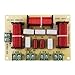 DriSentri 4 Way Crossover for Speaker, 120W 4-8 Ohm 4 Way High & Midrange with Dual Low-Frequency Divider, HiFi Solderless Audio Speaker Upgrade for Home Stereo