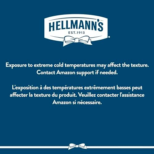 Hellmann's Mayonnaise Type Dressing condiment for fries, burgers, and salads Light ½ Fat with Canadian free run eggs and canola oil 1.42 L — view 7