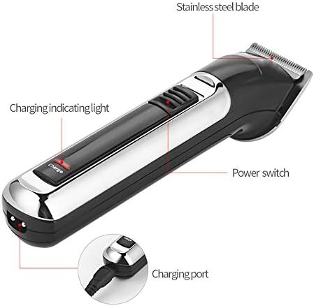 Hair Clipper Electric Hair Clipper Rechargeable Razor Hair Trimmer Stainless Steel Blade Cutter Cordless Haircut Machine For Men Baby