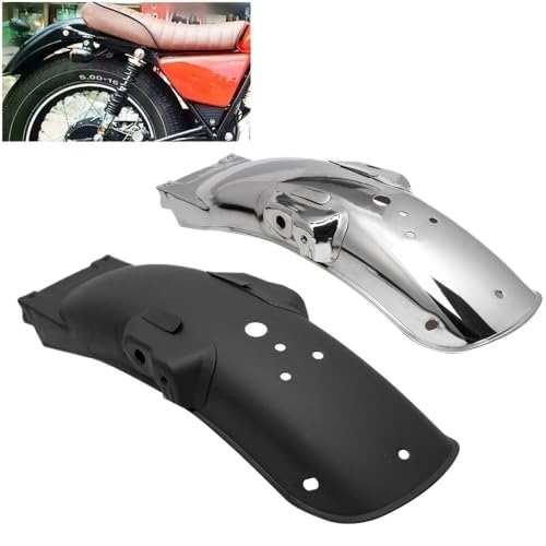 Garde-Boue Arrière Moto Extension Chrome Finition Miroir Universelle