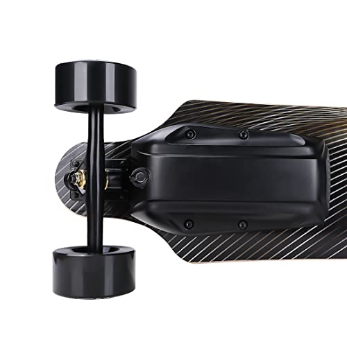 Foto von AMOC RC Elektrisches Skateboard, 2,4G Geländegängiges Allrad Elektro-Skateboard mit 1000-W-Doppelnabenmotor - 45 Km/h Ausdauer 30 Km