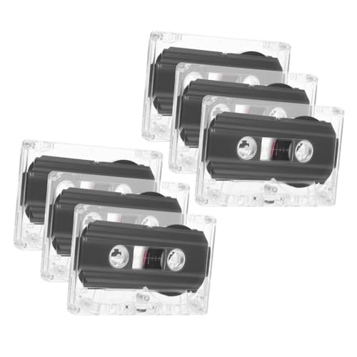 LABRIMP �^���\��60���󔒃J�Z�b�g�e�[�v6�{�Z�b�g �����P�[�X���� �}�C�N���J�Z�b�g���R�[�_�[�Ή� �u�` �C���^�r���[�^���p�I�[�f�B�I