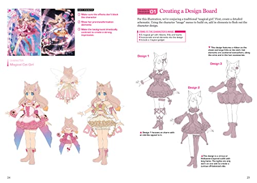 Manga & Anime Digital Illustration Guide: A Handbook for Beginners (with Over 650 Illustrations)