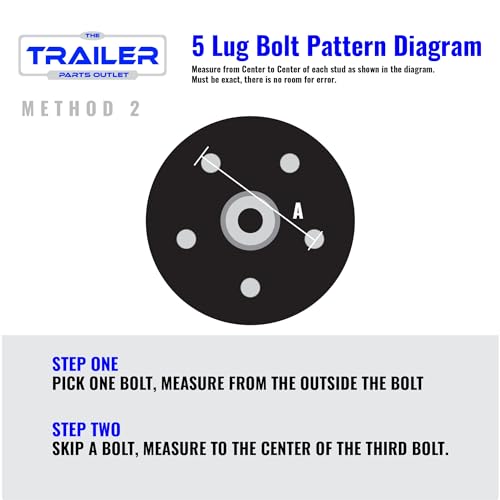 The Trailer Parts Outlet - 3.5k TK Trailer Axle - 3500 lb Idler 5 Lug - Dexter Compatible, 73/58 Hubface/Spring Center - (5\'0) Frame Width / 5x4.5 Bolt Pattern - Thumbnail 5