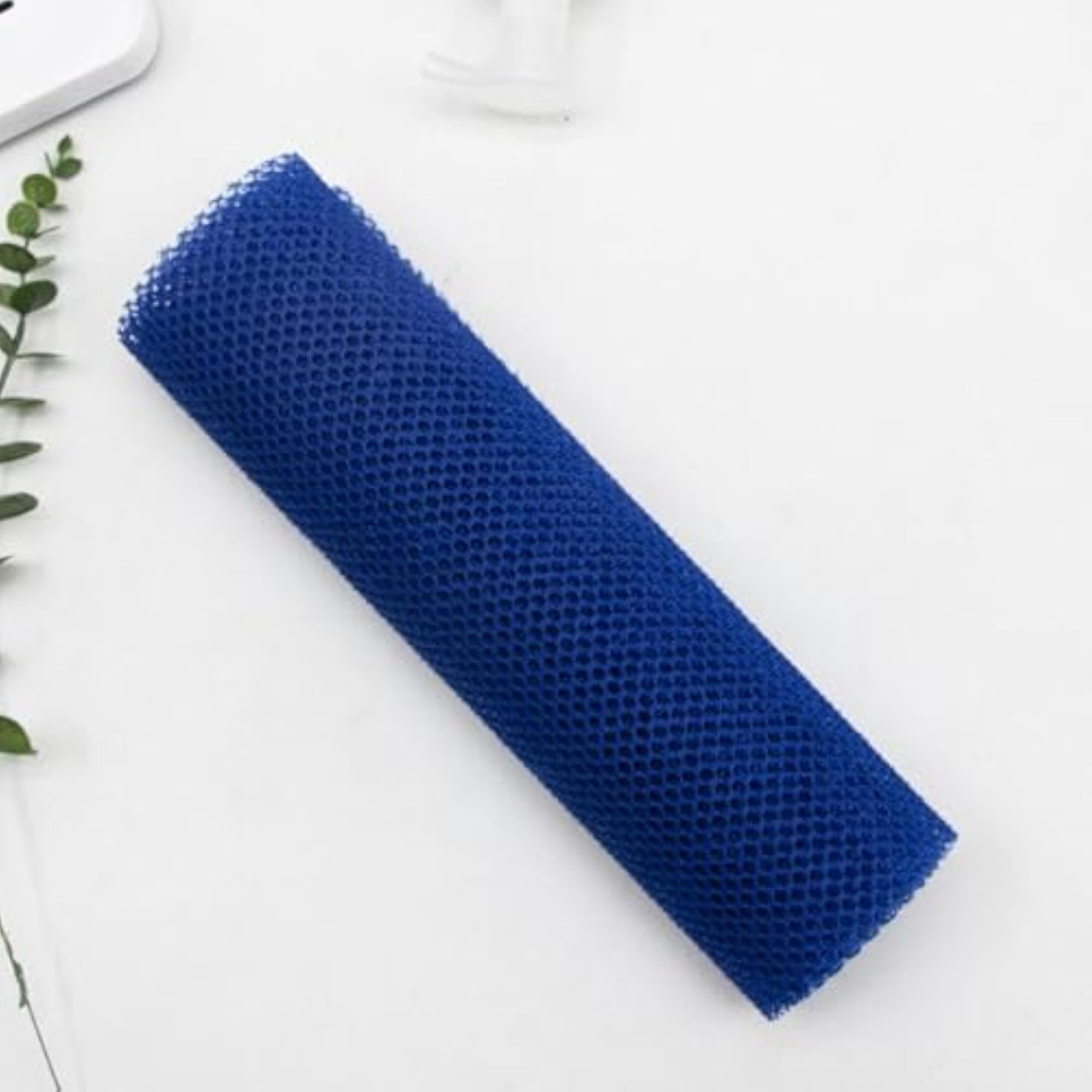 Exfoliating Shower Towel, Blue Skin Clean Beauty Accessory