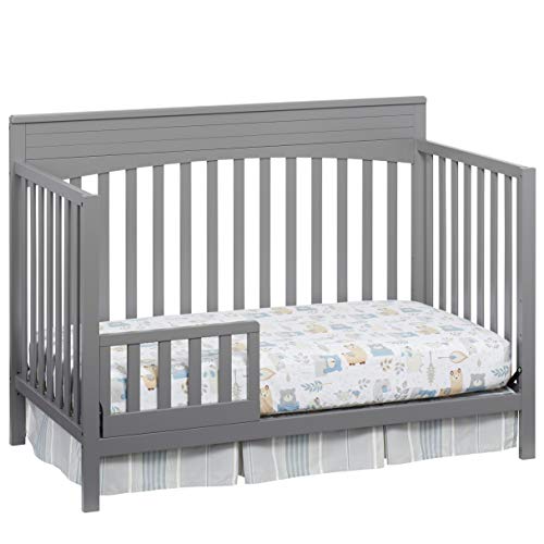 Oxford Baby Harper Crib To Toddler Bed Guard Rail Conversion Kit, Dove Gray, Greenguard Gold Certified 0.75X18.50X11.13 Inch (Pack Of 1) #TOP1
