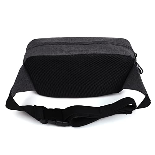 Bench Classic Unisex Bauchtasche - Gürteltasche & Hüfttasche für Damen und Herren, Handytasche, Dunkelgrau, 23x13x6 cm
