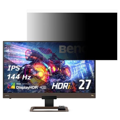 BenQ EX2780Q 27C` 16:9 Ή `h~tB^[ vCoV[tB^[ u[CgJbg ˖h~ PC p\R j^[ ̂h~ ʕیtB یV[g EȒP ʎgp