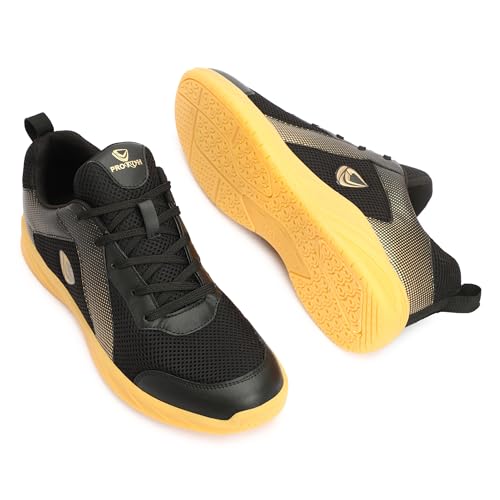 Image of PRO KVH Ultimate Performance: Non-Marking Badminton Shoes for Men & Women - Lightweight, Breathable, Anti-Skid Design for Maximum Agility & Comfort 05 UK /IND