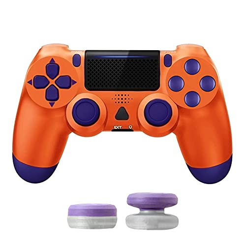 Replaces for Wireless Controller, Zamia Bluetooth Wireless Game Remote Joypad Gaming Controller Compatible with PS-4/Slim/Pro/PC, Multi-Touch Pad, Orange Replaces for Wireless Controller, Zamia Bluetooth Wireless Game Remote Joypad Gaming Controller Compatible with PS-4/Slim/Pro/PC, Multi-Touch Pad, Orange