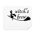 English Quote Design Witch Brew Cleaning Cloth Screen Cleaner 2pcs Suede Fabric