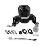 IMOOA 35 GPM Electric Water Pump For Chevy Big Block BBC 396 427 454 502 Black Aluminum