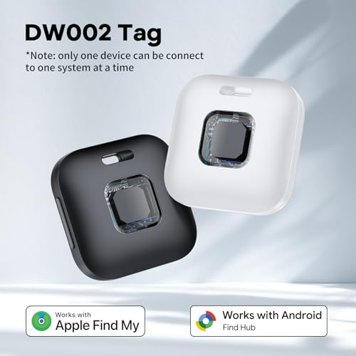 Image of Hoxe Air Tracker Tags-4 Pack for iOS & Android, Smart Tag for Key, Bag, Pet