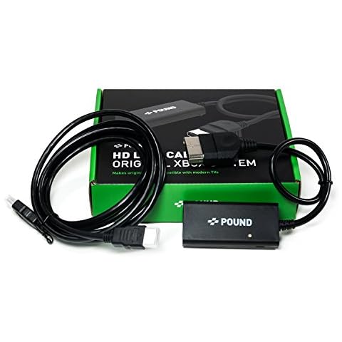 POUND HD-Link-Kabel für Xbox - Für Moderne TVs, HDMI Kabel für HD-Qualität, 480i-/720p-Auflösung auf Xbox Classic Cover