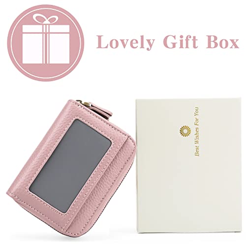 Goiacii Small Genuine Leather Wallet For Women, Rfid Blocking Credit Card Holder Wallet #TOP5