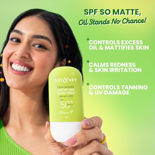 Dot & Key CICA Calming Mattifying Sunscreen SPF 50 PA++++ 50g - Image 6